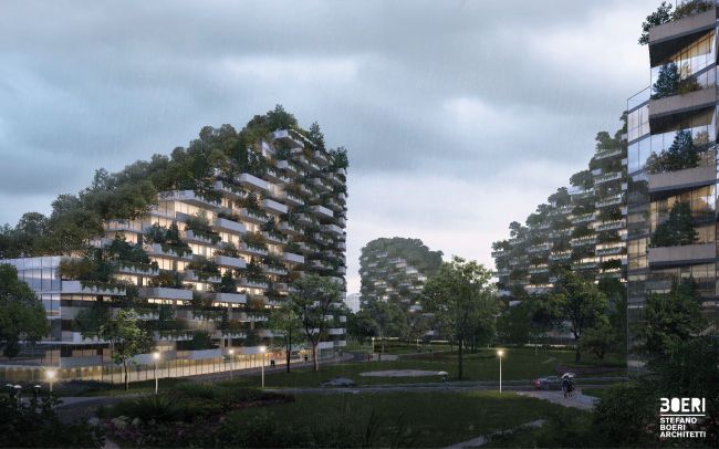 La città foresta realizzata da Stefano Boeri in Cina