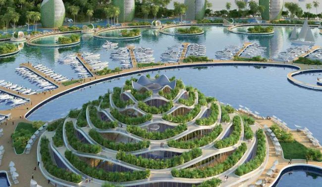 Eco resort nautilus nelle Filippine, progetto sostenibile e futuristico