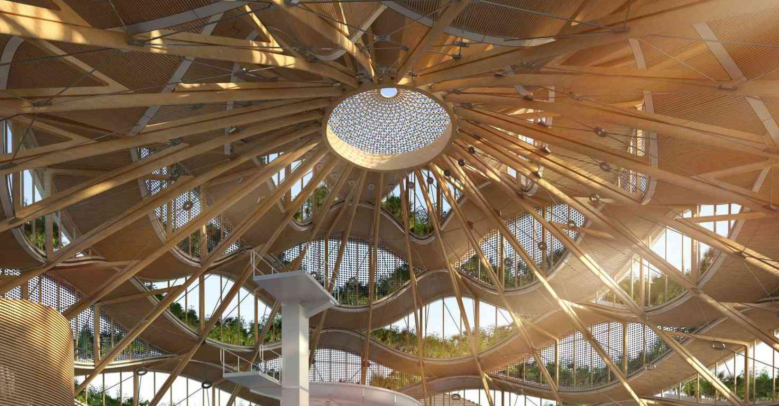 L'illuminazione dell'Eco resort Nautilus sarà soffusa e naturale