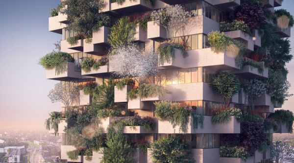Il primo bosco verticale in social housing: Trudo Vertical Forest a Eindhoven