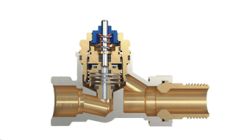   KOMBI-TRV valve for the hydraulic balancing of buildings 