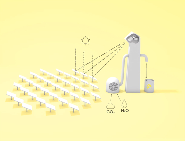 Energia solare per i trasporti: dalla startup Synhelion combustibili sintetici green grazie al sole 