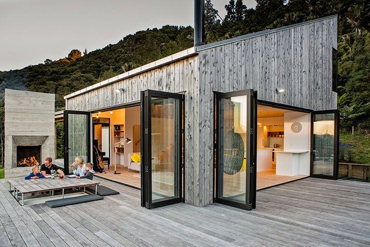 Back Country House: la moderna capanna neozelandese