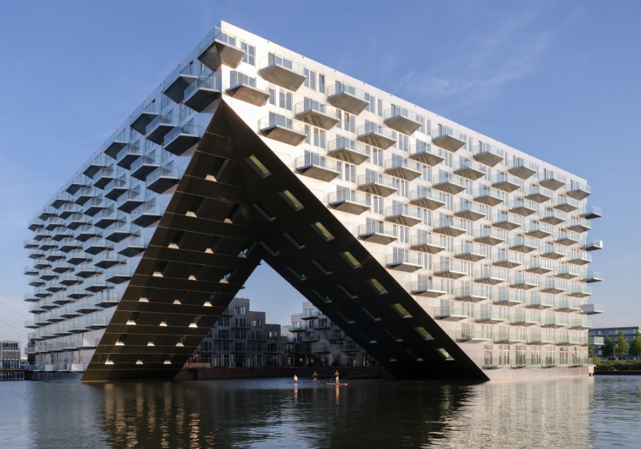 Sluishuis, l'edificio galleggiante di Amsterdam
