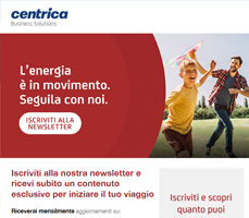 Segui l’energia! Iscriviti alla newsletter di Centrica Business Solutions Italia 5