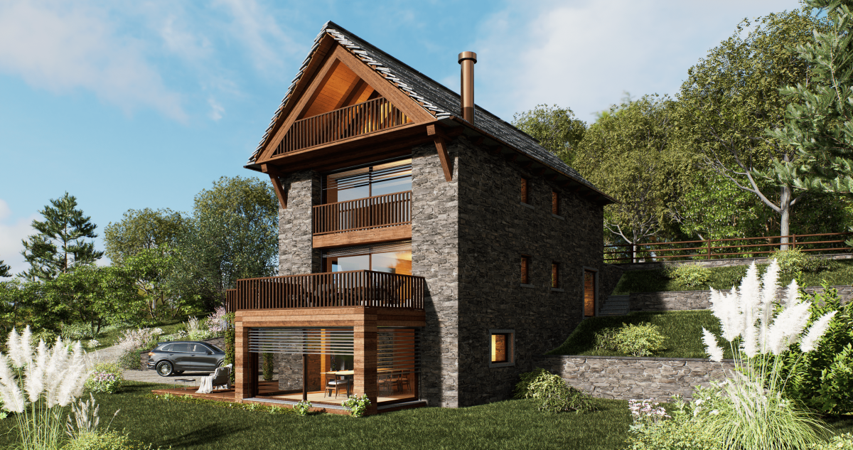 Ristrutturazione di una baita di montagna in Val Vigezzo con metodo ZEPHIR Passivhaus Italia 