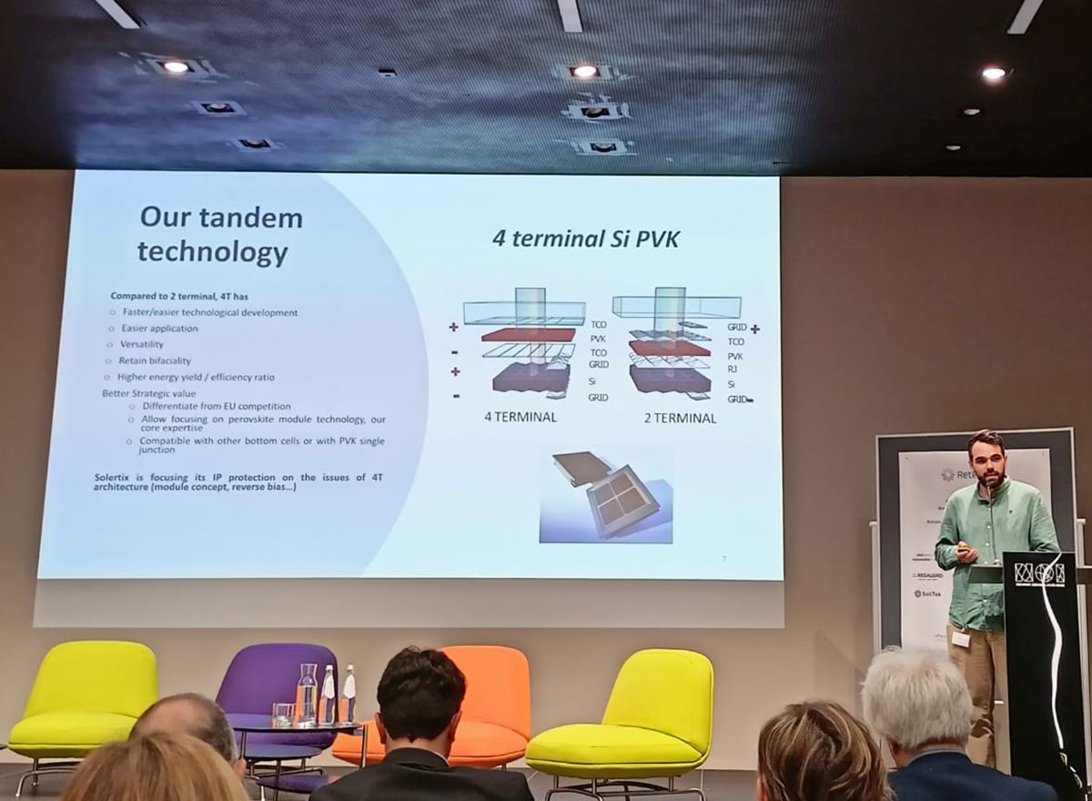 Caratteristiche di Solertix sul fotovoltaico in perovskite