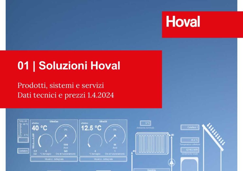Hoval rinnova il proprio sito web e il proprio catalogo