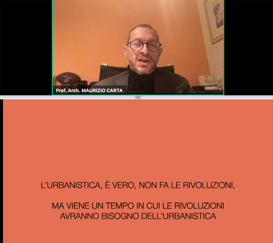 Maurizio Carta, Comune di Palermo, assessore all’Urbanistica e pianificazione strategica territoriale e costiera